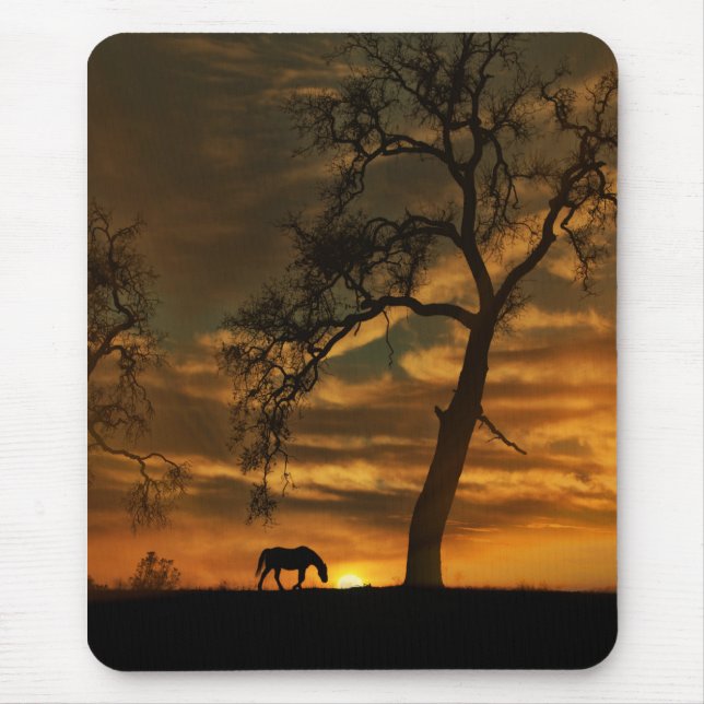 Vacker fin konst-fotografi Mousepad Musmatta (Framsidan)