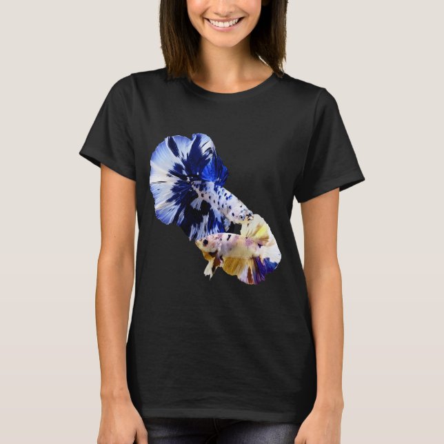 vacker fisk betta fisk t shirt (Framsida)