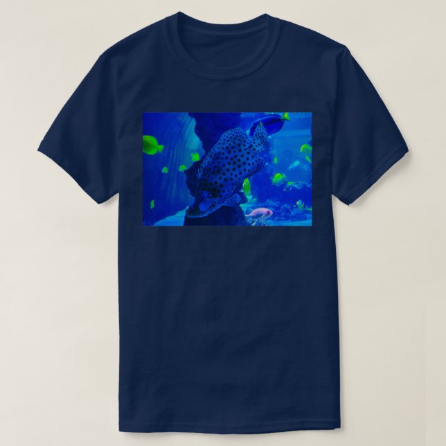 vacker fisk i havet t shirt (Design framsida)