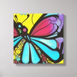 Vacker Fjäril Canvastryck
