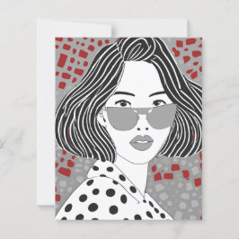 vacker flicka | Färgsida