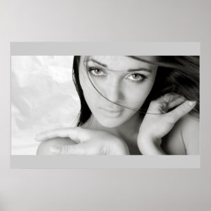 vacker flicka poster