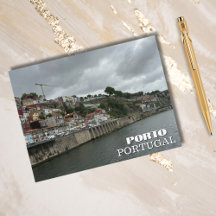 Vacker flod Porto Portugal Fotografi, Resa