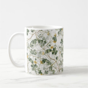 Vacker Flower Plant Kaffemugg