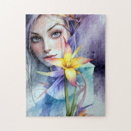 Vacker Flower Pussel