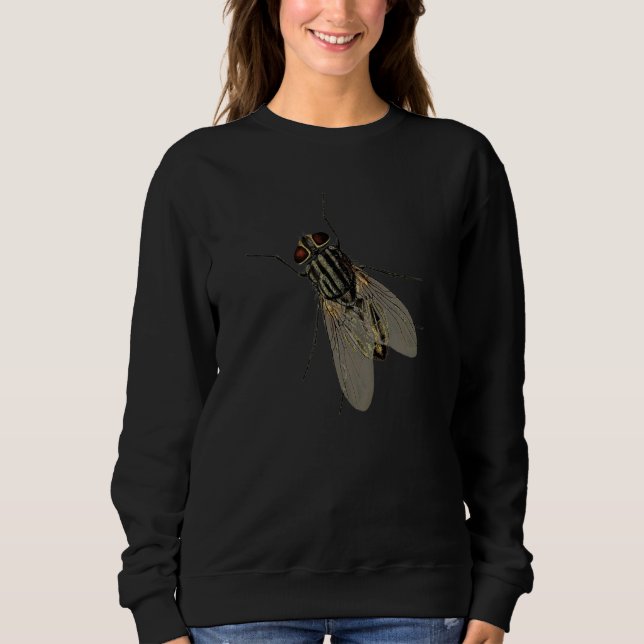 Vacker Flugsnibbmygga Insekter Cheissfly Hus T Shirt (Framsida)