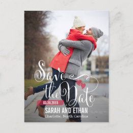 Vacker förfrågan Spara datum Postkort Meddelande Vykort