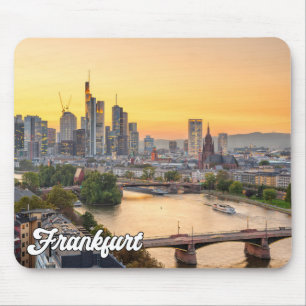 Vacker Frankfurt, Tyskland Musmatta