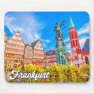 Vacker Frankfurt, Tyskland Musmatta