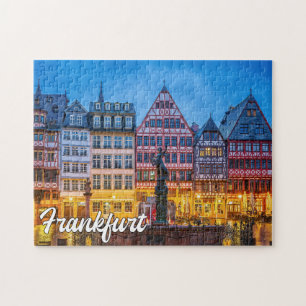 Vacker Frankfurt, Tyskland Pussel