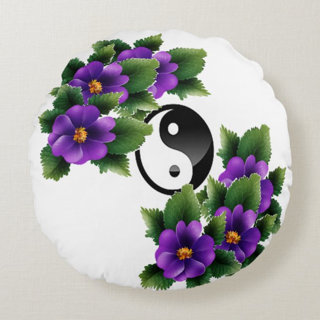 Vacker Fred Rund Kudde (Framsidan)