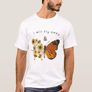 Vacker frihetscitat-skjorta Naturälskare present T Shirt
