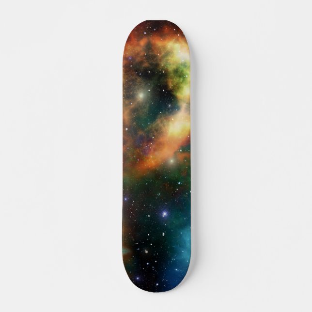 Vacker Galaxy Skateboard (Framsida)