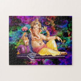 Vacker Ganesha Puzzle Pussel