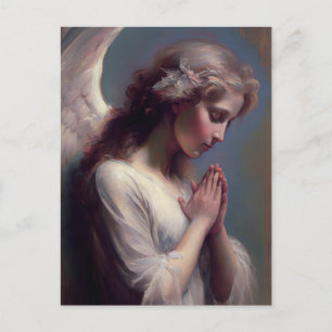Vacker Garden Fairy Angel-vykort Vykort