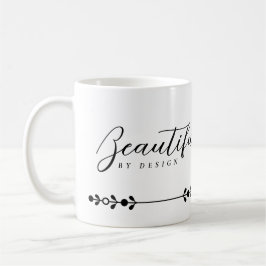 Vacker genom design-mugg. kaffemugg