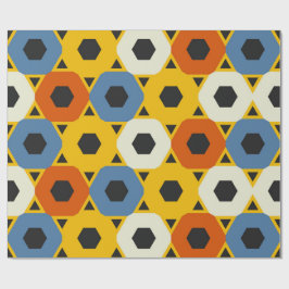 Vacker geometrisk mönster presentpapper