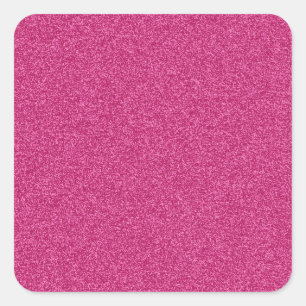 Vacker, giftig shock rosa, effektbakgrund fyrkantigt klistermärke