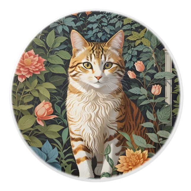 Vacker Gingerkatt Botanisk Trädgård Knopp (Framsidan)