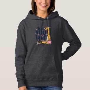 Vacker Giraff Rullskridsko Vintage T-Shirt De