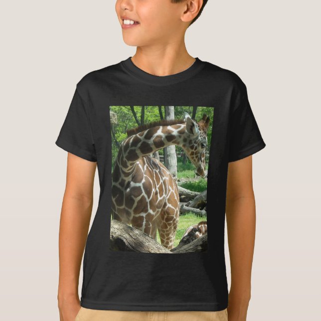 Vacker Giraffe T-shirt (Framsida)