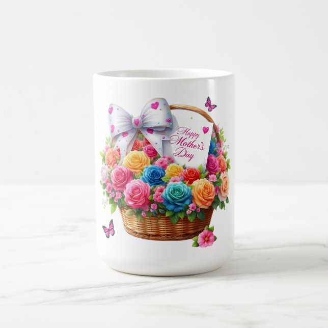 Vacker Glad mors dag Mamma Kaffemugg (Center)
