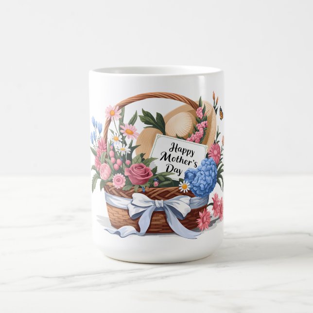 Vacker Glad mors dag Mamma Kaffemugg (Center)