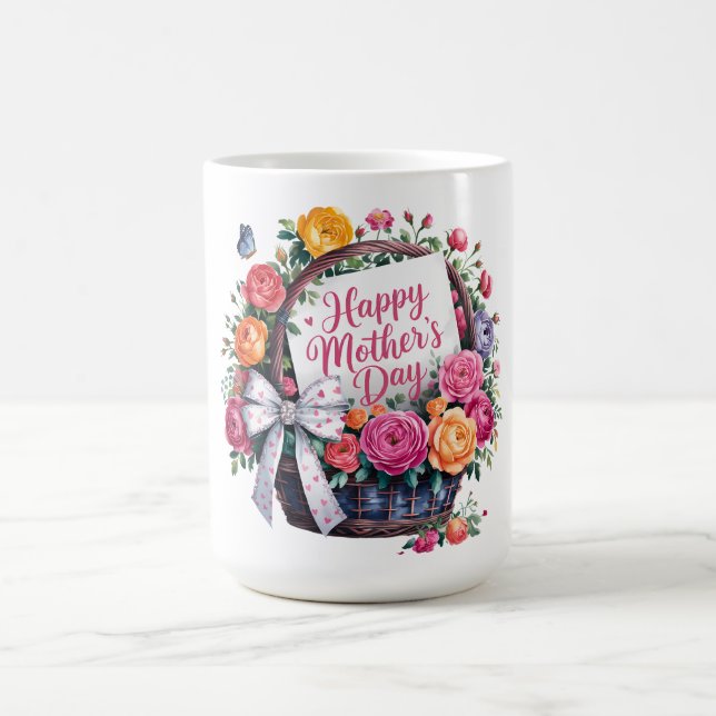 Vacker Glad mors dag Mamma Kaffemugg (Center)