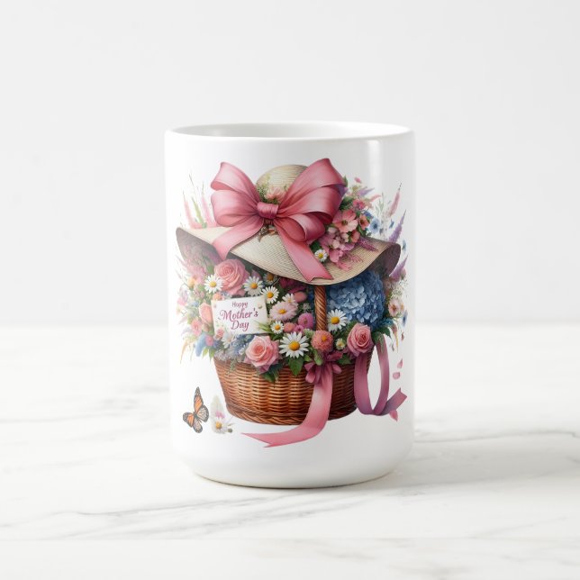 Vacker Glad mors dag Mamma Kaffemugg (Center)