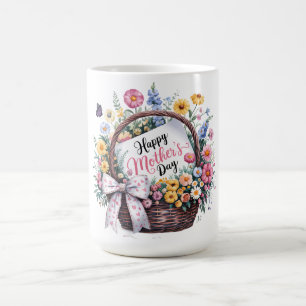 Vacker Glad mors dag Mamma Kaffemugg