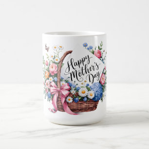 Vacker Glad mors dag Mamma Kaffemugg