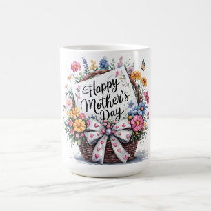Vacker Glad mors dag Mamma Kaffemugg