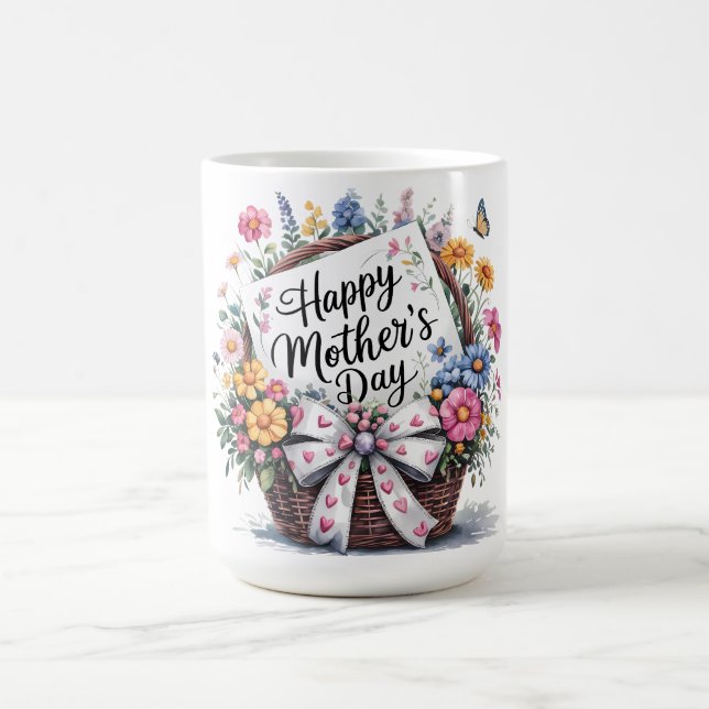 Vacker Glad mors dag Mamma Kaffemugg (Center)