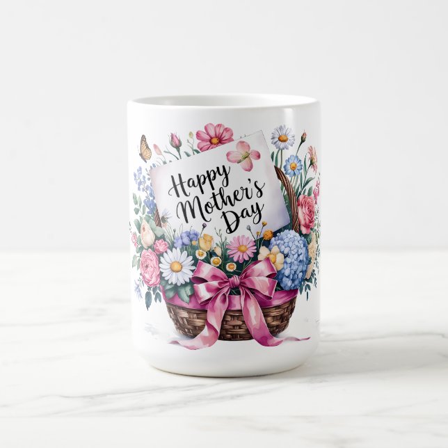 Vacker Glad mors dag Mamma Kaffemugg (Center)