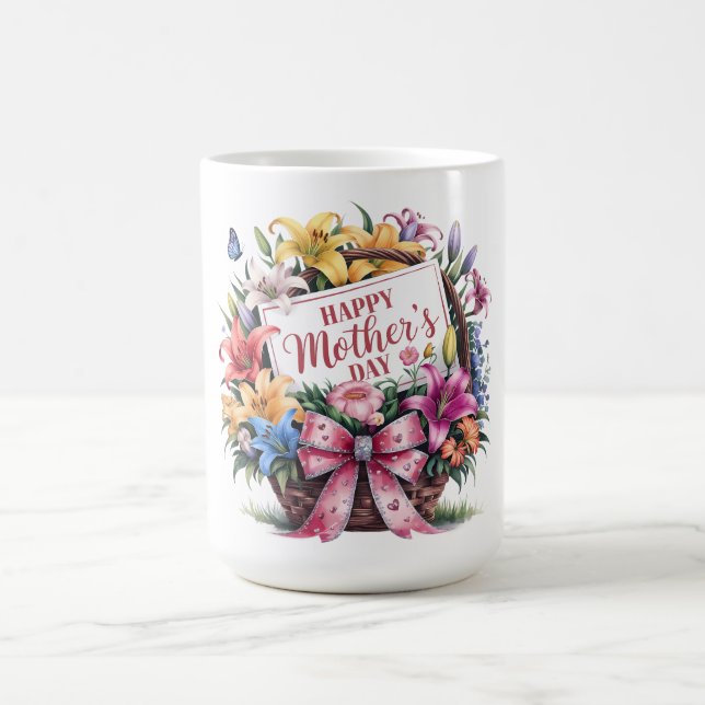 Vacker Glad mors dag Mamma Kaffemugg (Center)