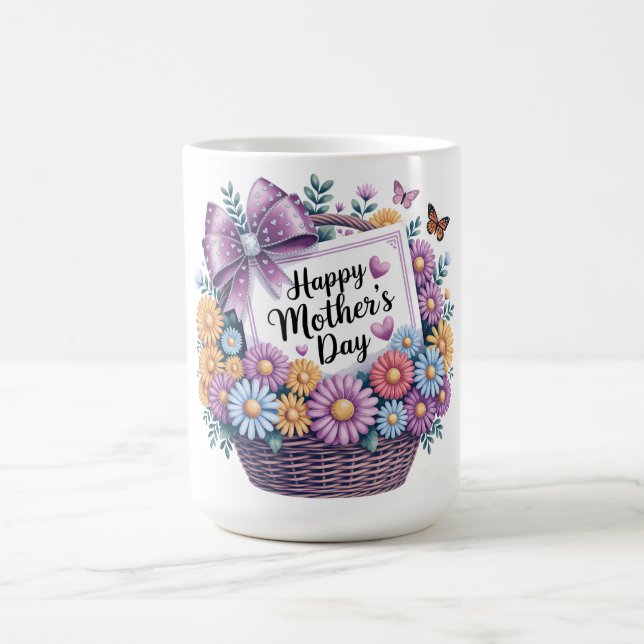 Vacker Glad mors dag Mamma Kaffemugg (Center)