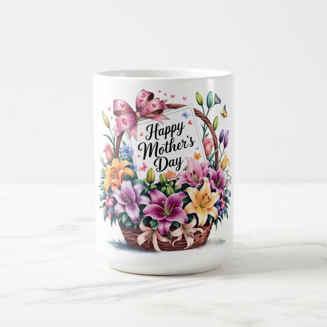 Vacker Glad mors dag Mamma Kaffemugg (Center)