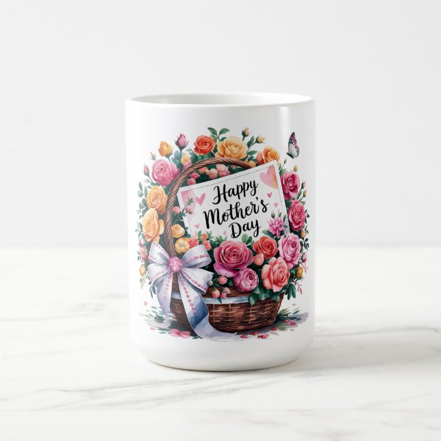 Vacker Glad mors dag Mamma Kaffemugg (Center)