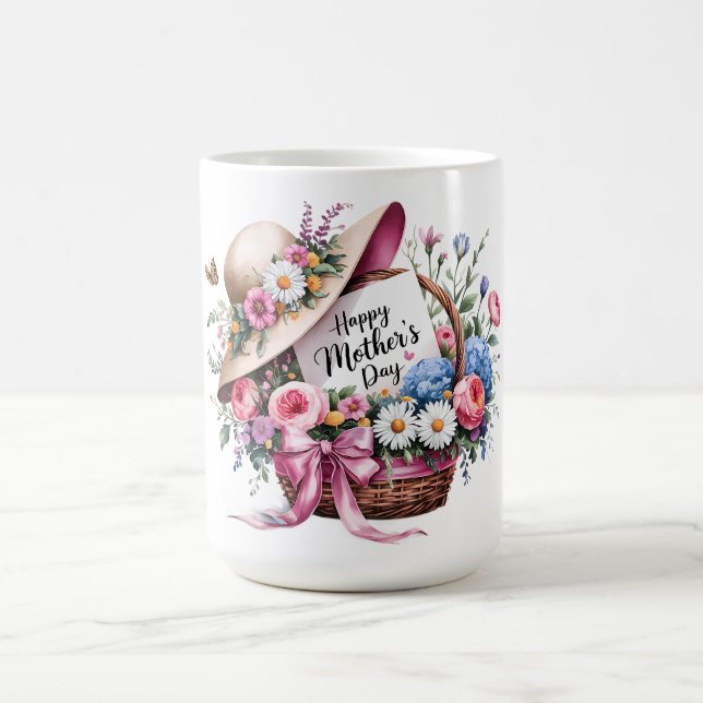 Vacker Glad mors dag Mamma Kaffemugg (Center)