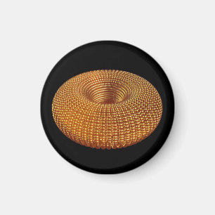 Vacker Golden Torus Magnet