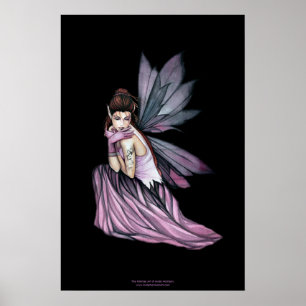 Vacker gotisk sagoposters av Molly Harrison Poster