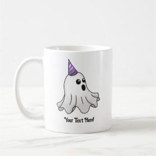 Vacker Halloweenfest-spöke  Kaffemugg