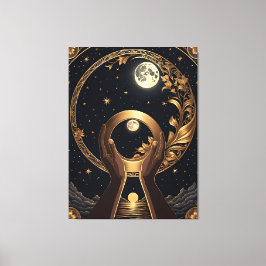 vacker händer-målning canvastryck