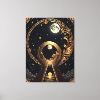 vacker händer-målning canvastryck