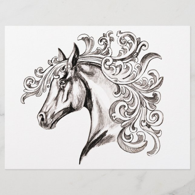 vacker häst (Framsida)