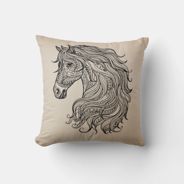 Vacker häst Equine Kudde (Framsida)