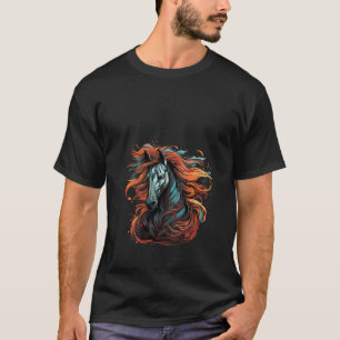 vacker häst i hösten färg Idea C T Shirt