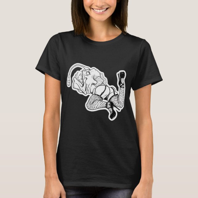 Vacker Havsjungfru T Shirt (Framsida)