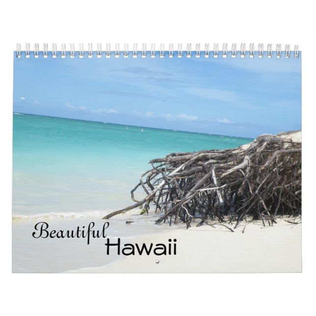 Vacker Hawaii Calendar Kalender (Omslag)