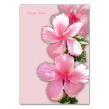 Vacker Hawaiian Hibiscus Bord Card